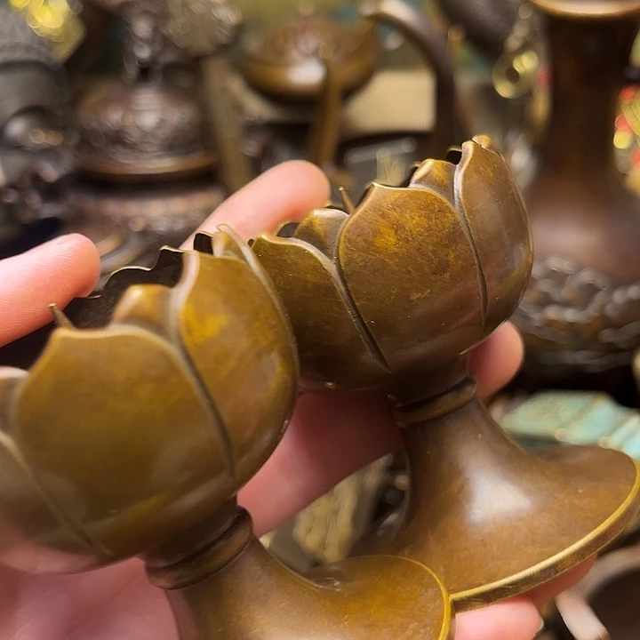 精美铜器批发档口