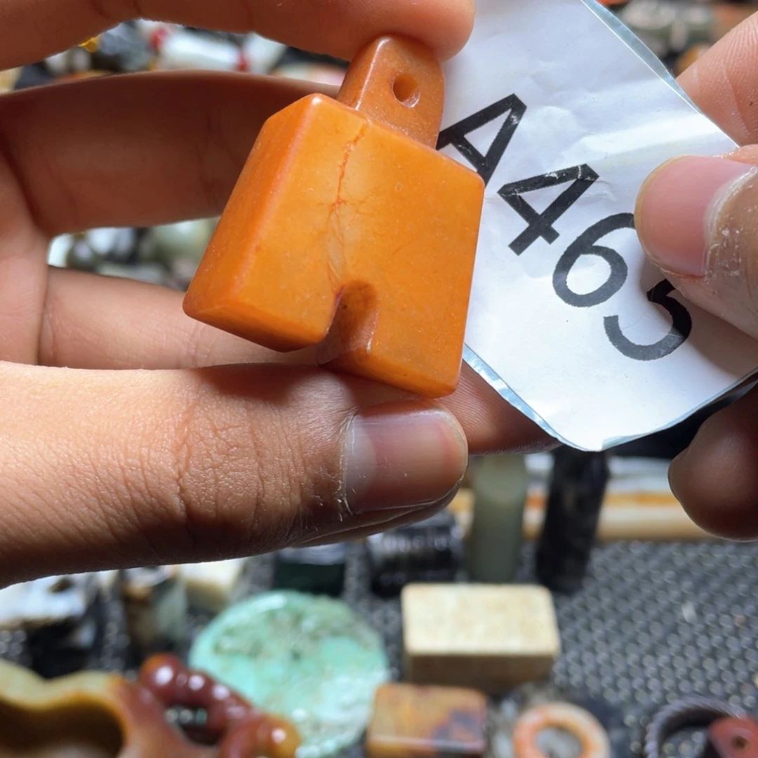 和田玉（糖玉）挂件未镶嵌