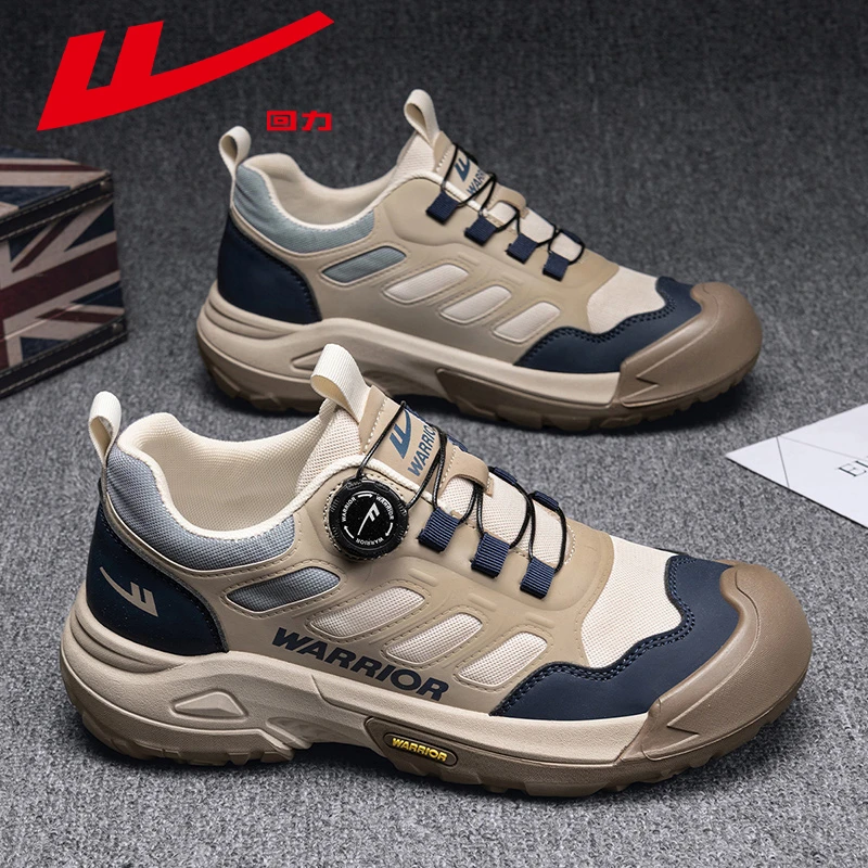 回力男鞋春季新款户外徒步旅游登山鞋男士潮流百搭休闲运动劳保鞋