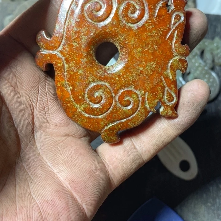 和田玉（糖玉）未镶嵌挂件