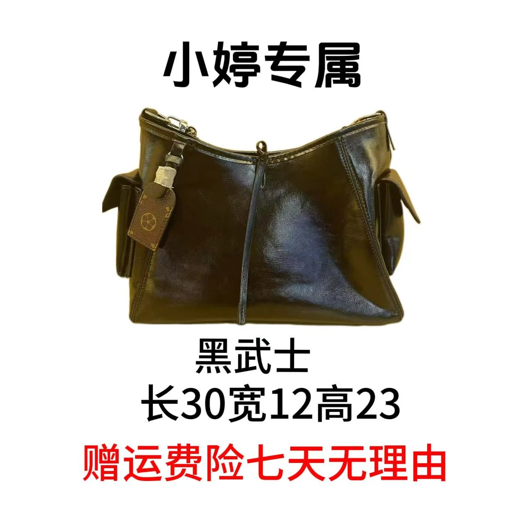 T215   【30*12*23】新款百搭女包 YJ21001ZF黑