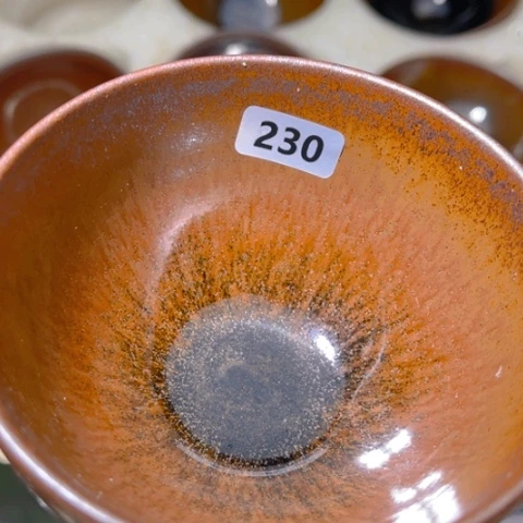 茶盏原矿原釉柴烧建盏