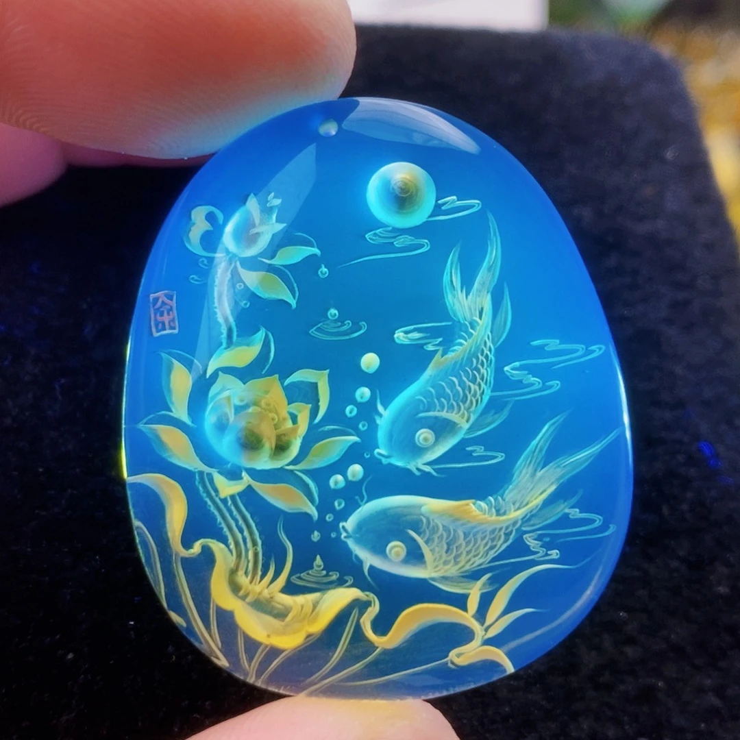 【闪购商品】未镶嵌吊坠(不含链)蓝珀