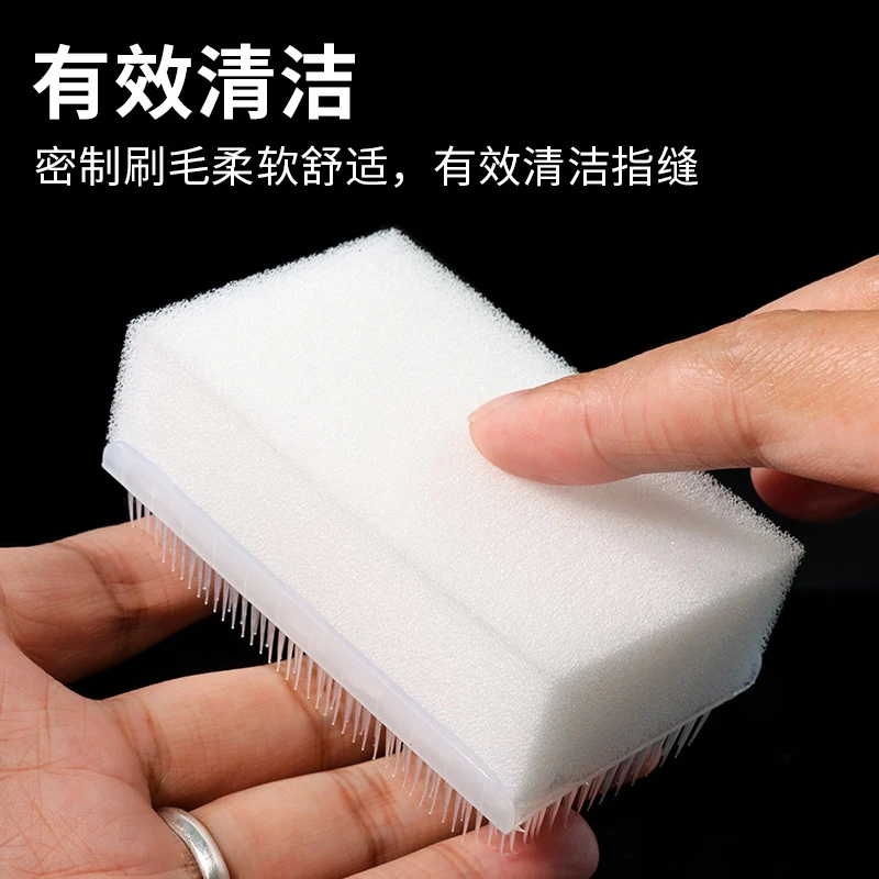 宝宝洗手按摩刷 猫咪喜欢无菌洗手刷海绵刷一次性按摩刷猫咪宠物