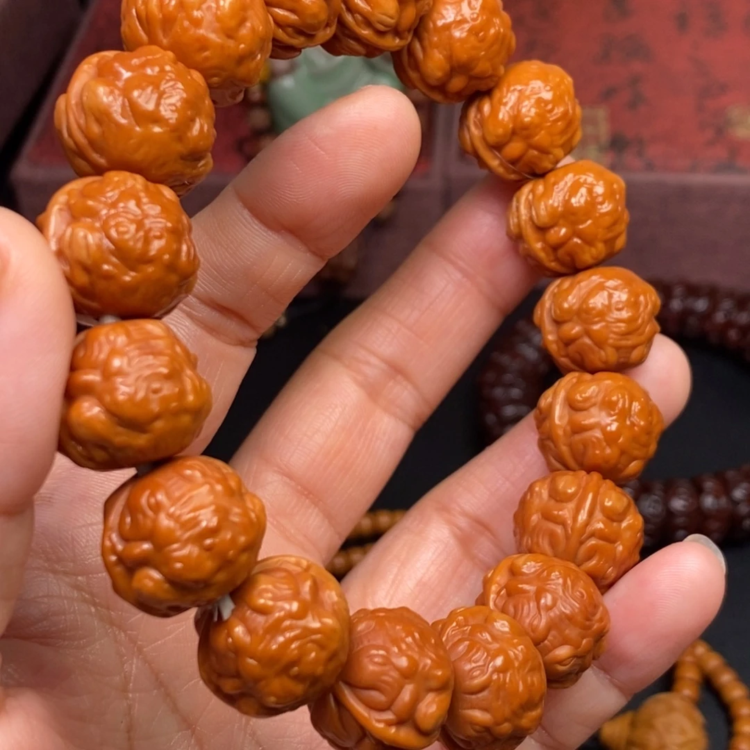 猴头核桃吊坠橄榄猴头