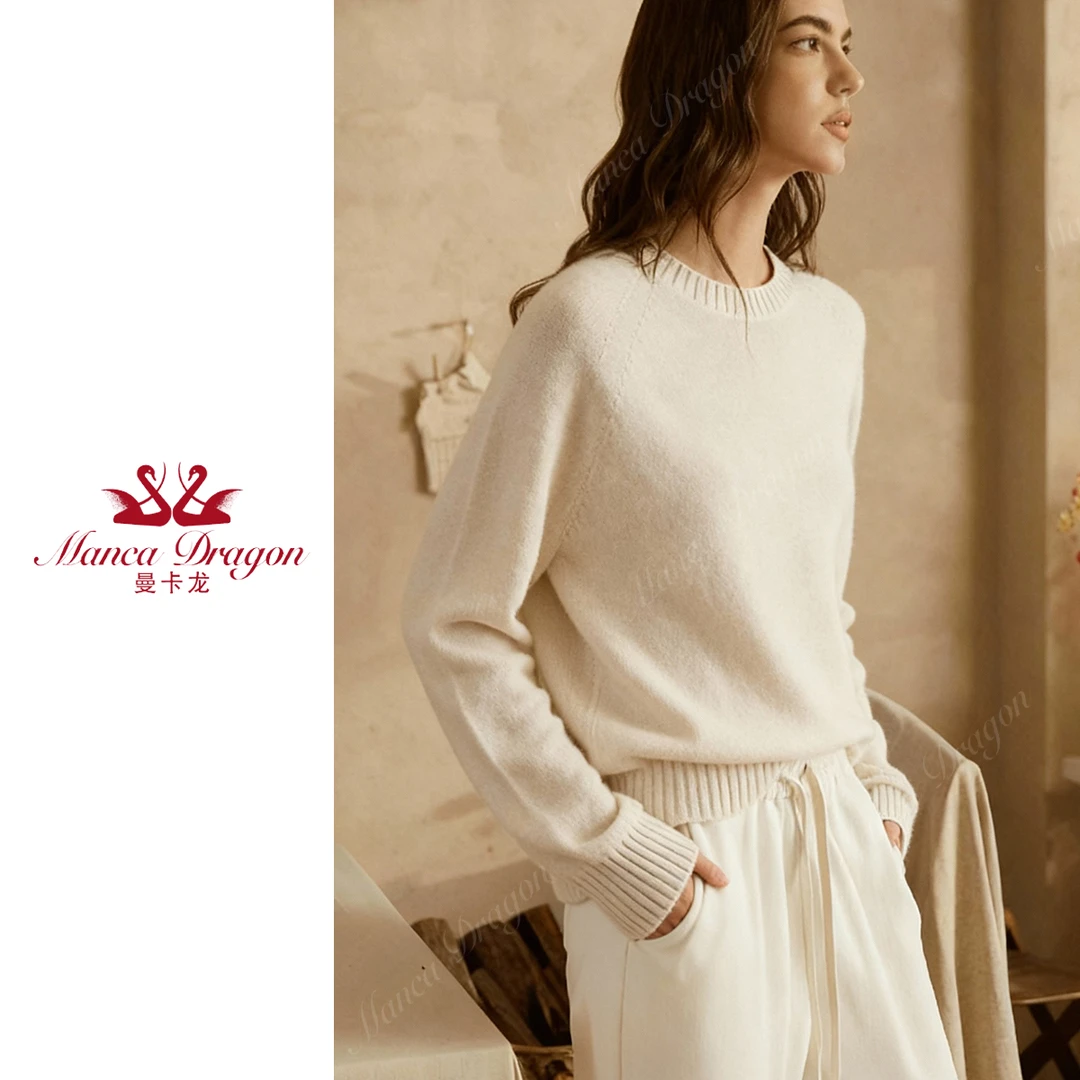 MANCA DRAGON/曼卡龙秋冬季女保暖靓丽毛针织衫流行时尚毛衣