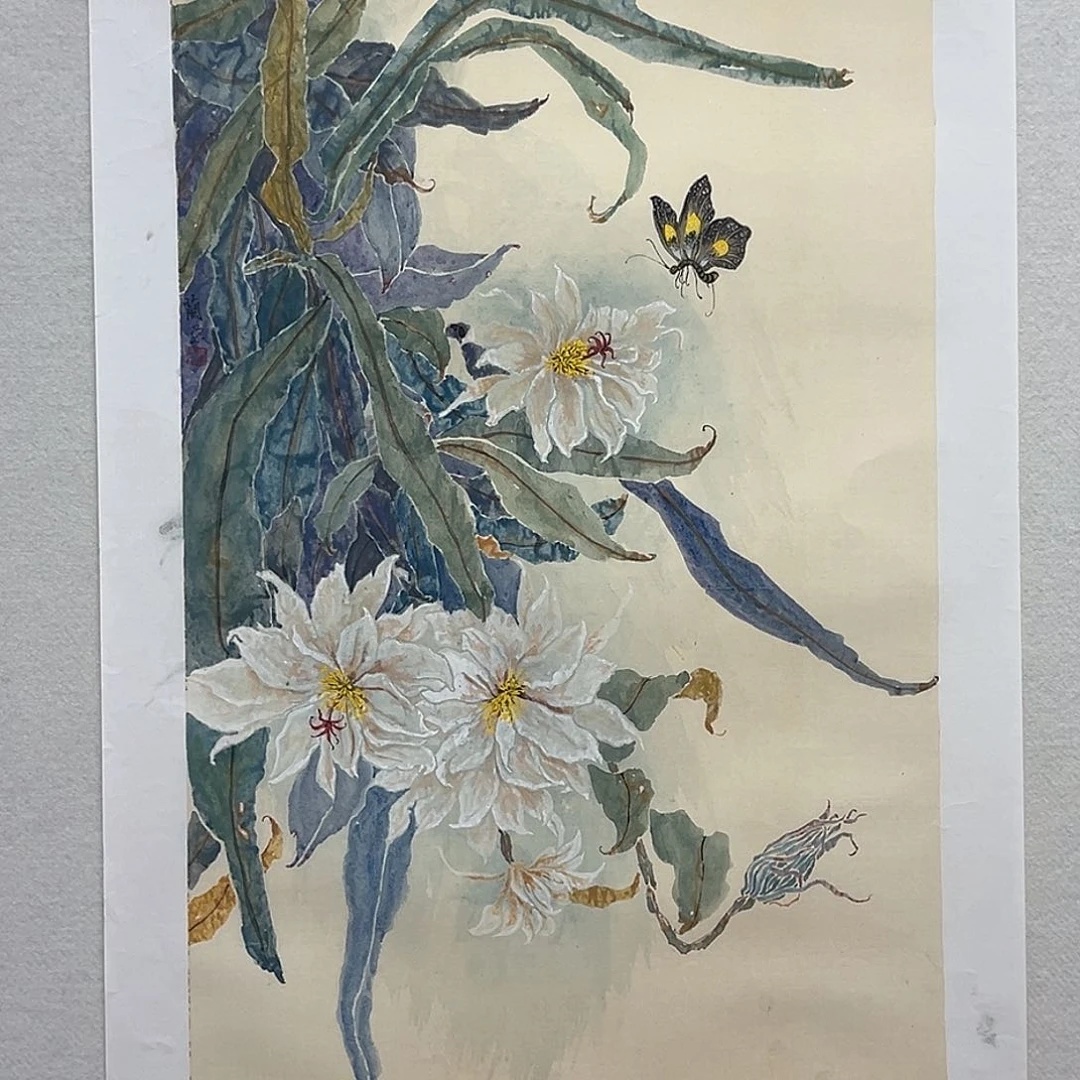 书法兰朵国画作品