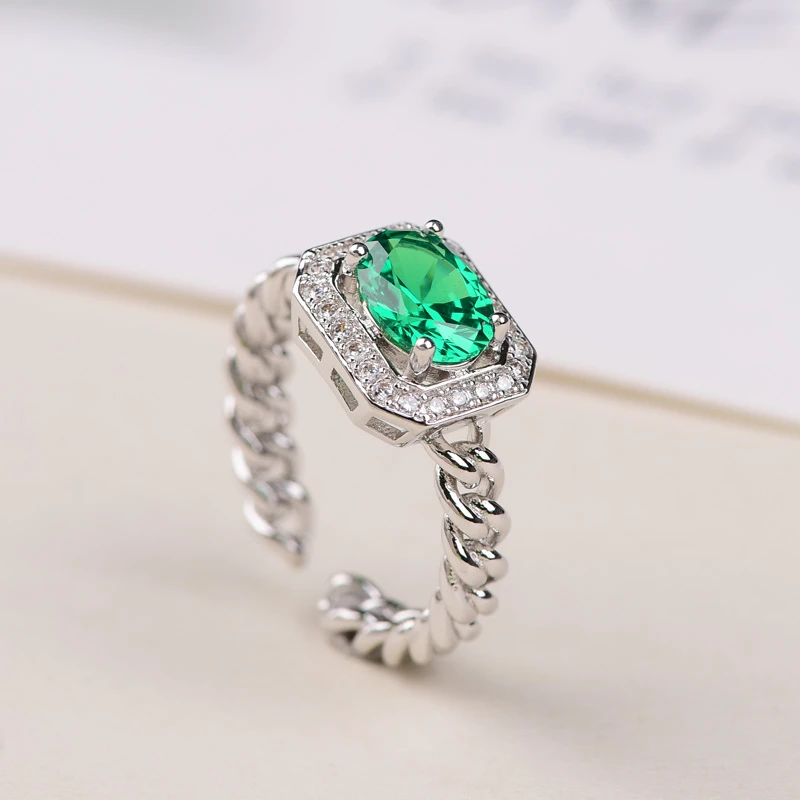 925银哥伦比亚戒指A0001