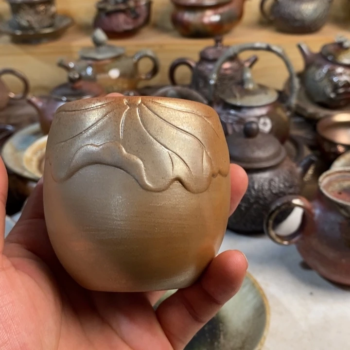杯柴*柴烧手工制作工艺