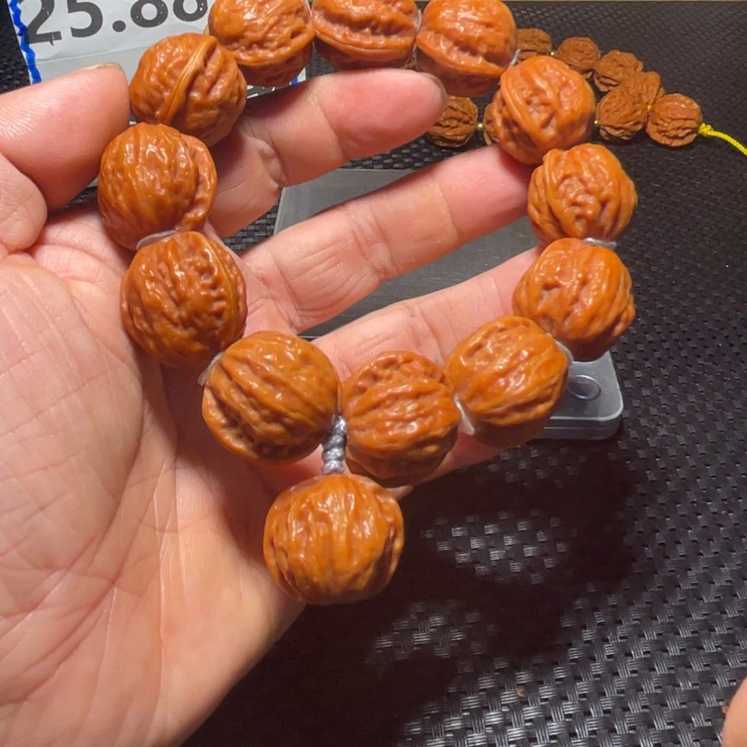 文玩核桃把件甲骨文22