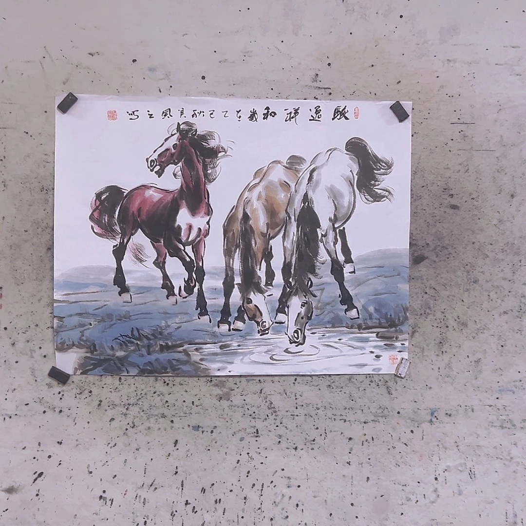 柚***酱国画三3三仓尺90x70cmcm