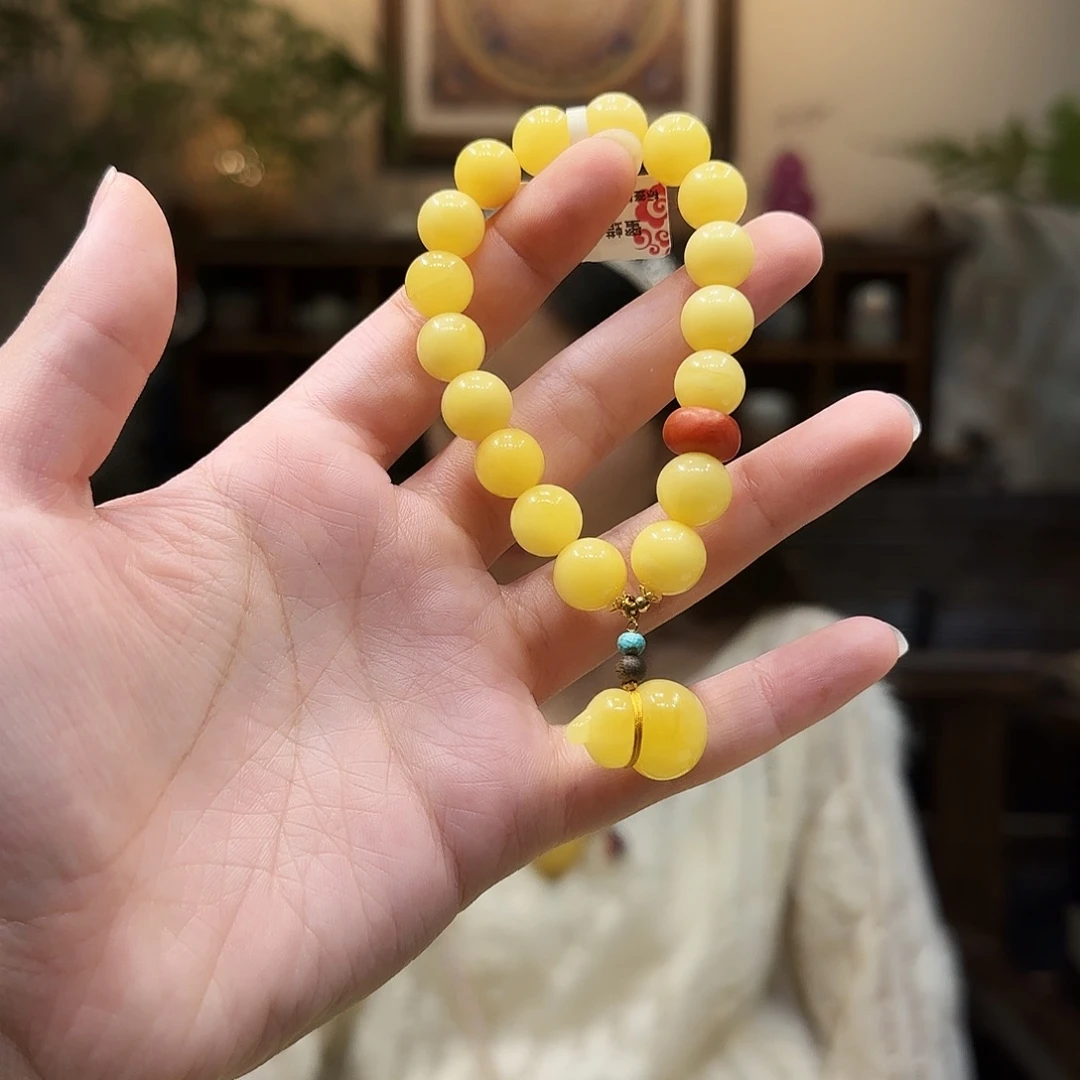 蜜蜡未镶嵌手串10mm