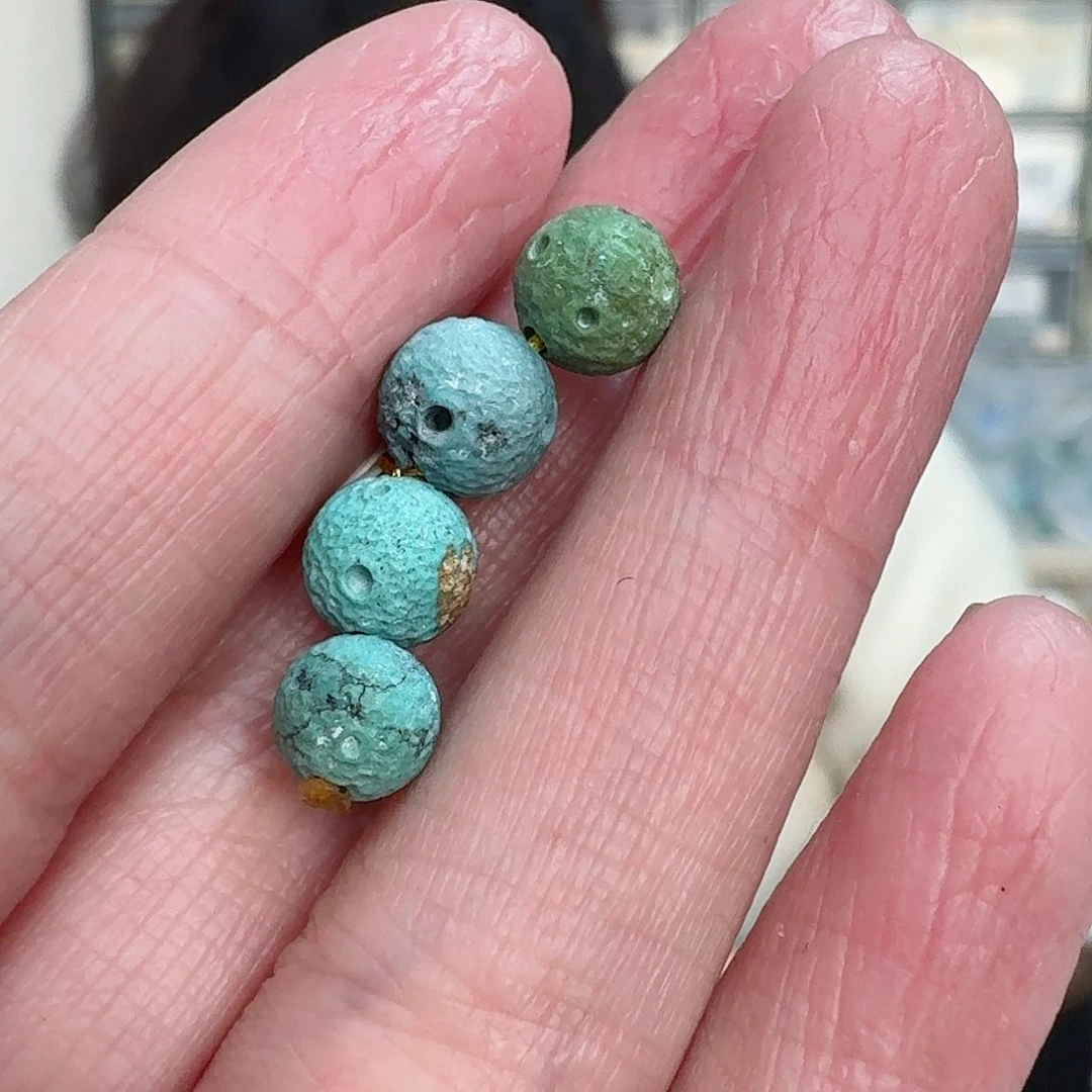 绿松石珠宝奇石未镶嵌