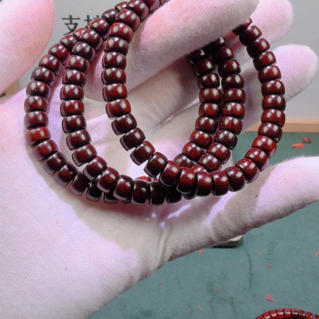 檀香紫檀（小叶紫檀）5×8直切珠