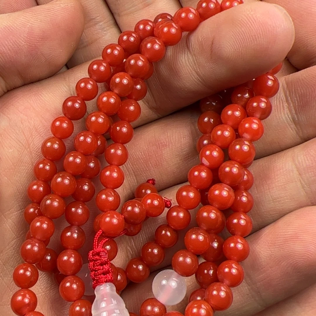 未镶嵌手串南红玛瑙