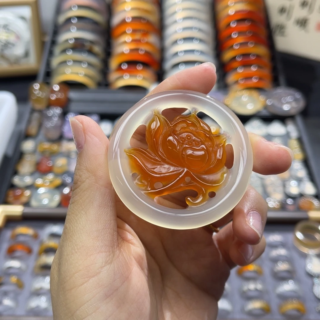 未镶嵌颈饰玛瑙/玉髓