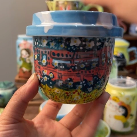 炉景德镇釉下手绘陶瓷