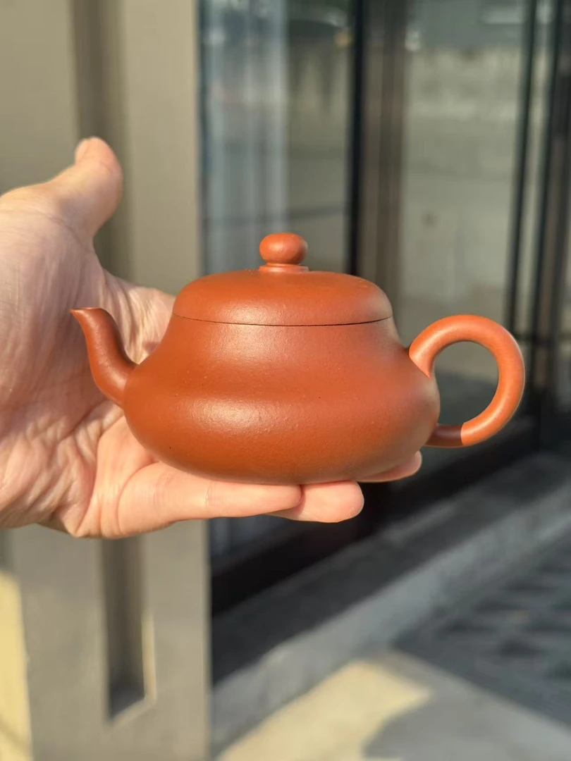 小煤窑生料朱泥君德壶