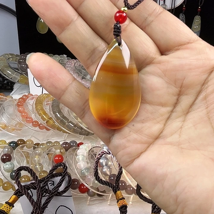 玛瑙/玉髓合金手链