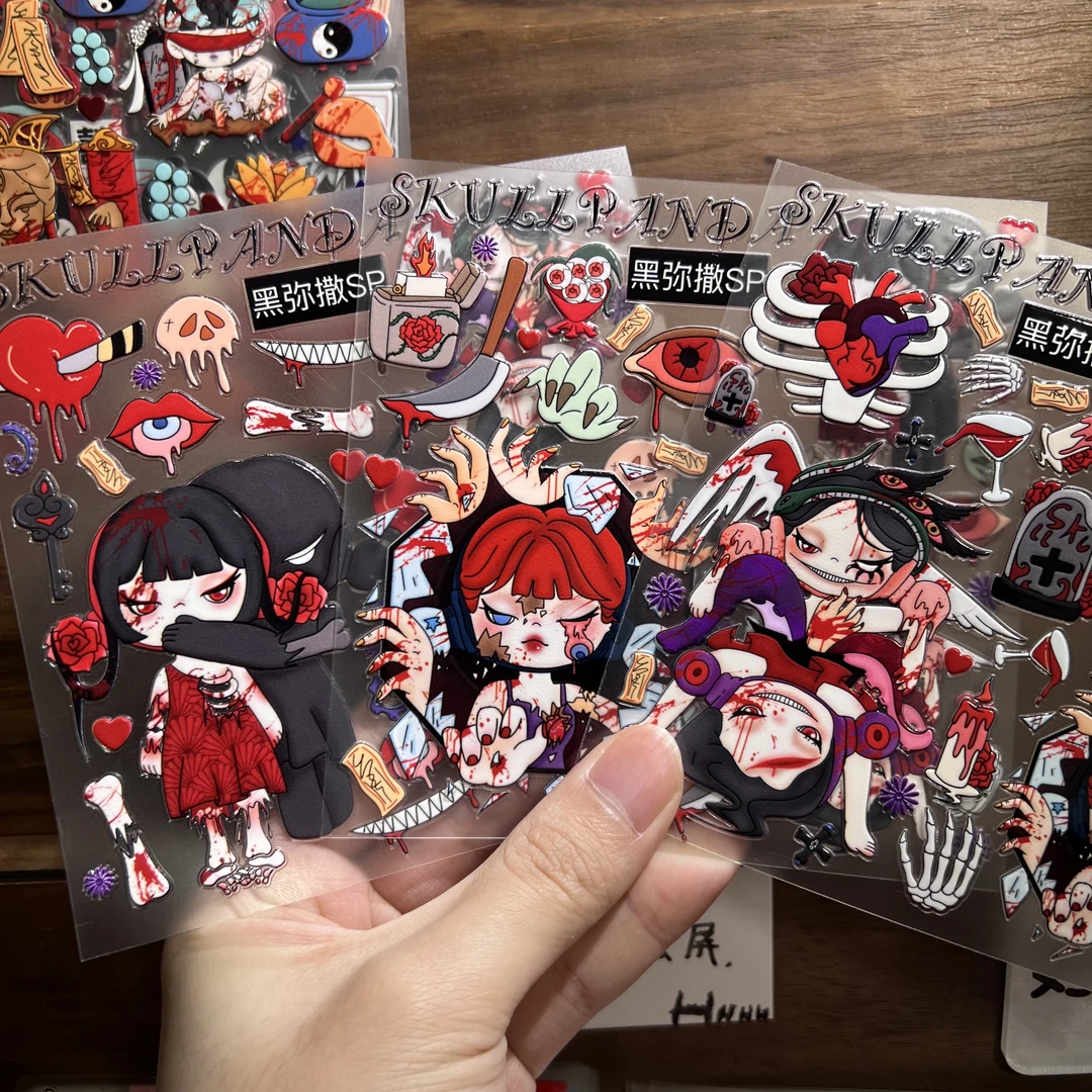 【新款】立体浮雕贴纸手机壳贴纸3D立体贴画防水手机壳DIY立体贴纸