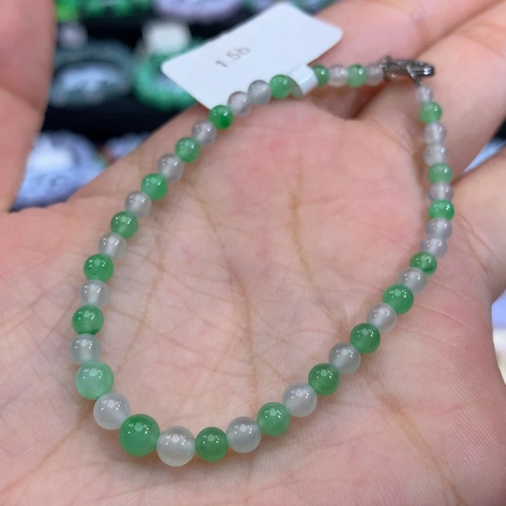 未镶嵌手链翡翠翡翠