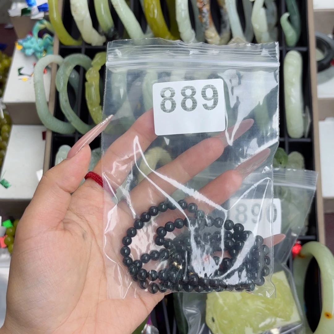 未镶嵌蛇纹石玉手镯松*