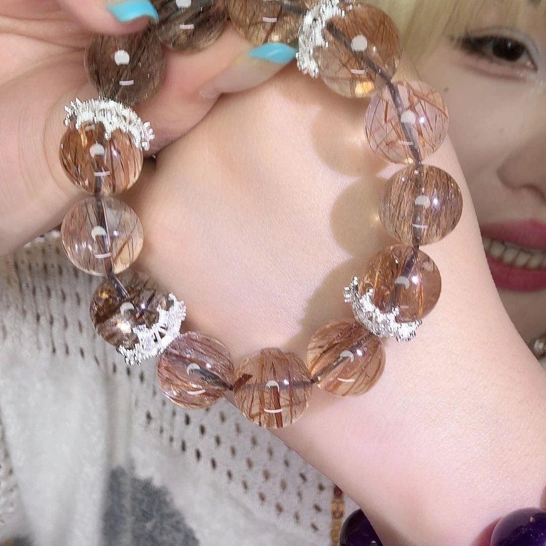 水晶手链合金水晶3