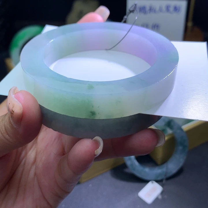 定制翡翠翡翠手镯未镶嵌