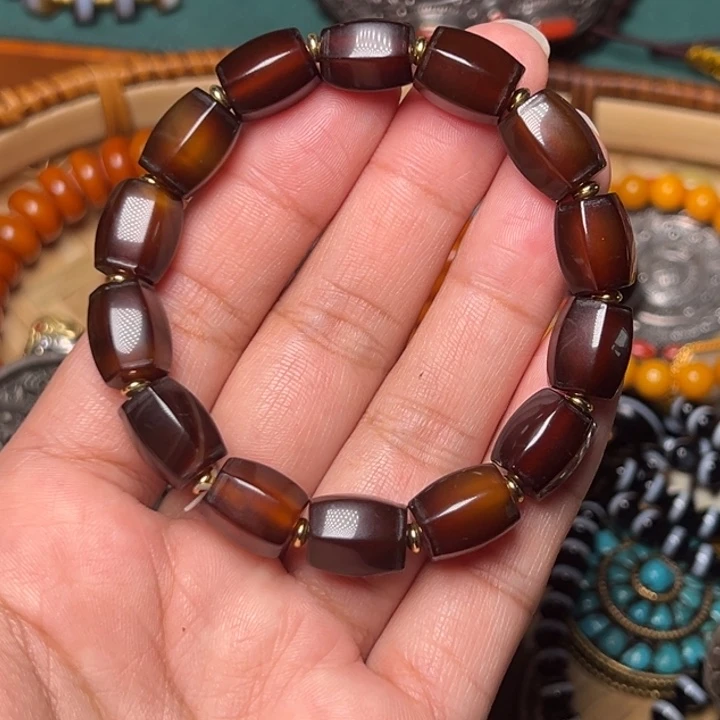 随缘扎西德勒手工吊坠