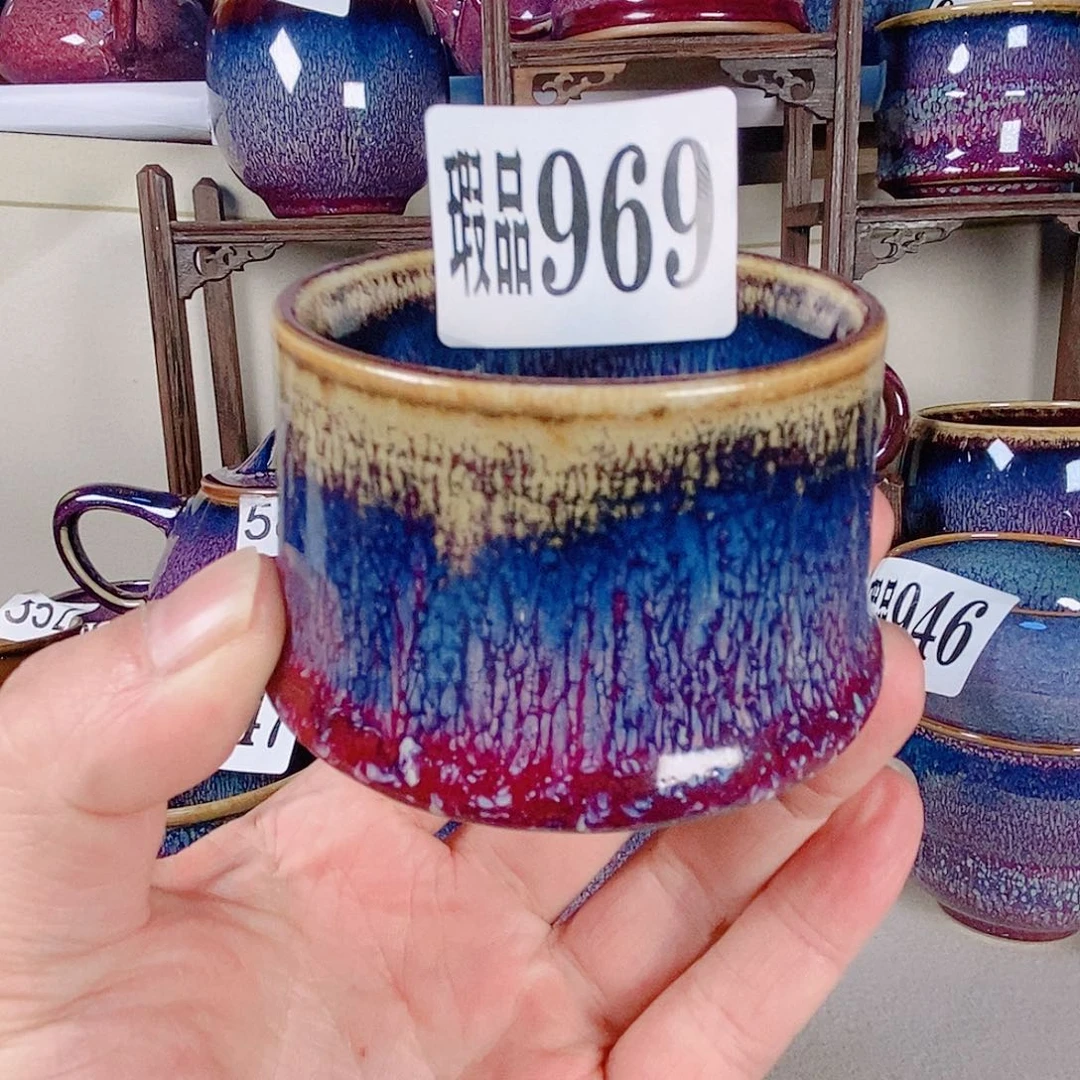 摆件原产地原矿釉钧瓷