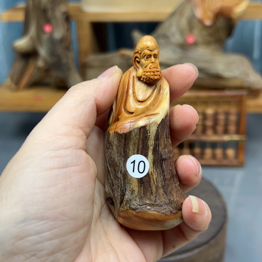 三***哥木崖柏木摆件手把件，