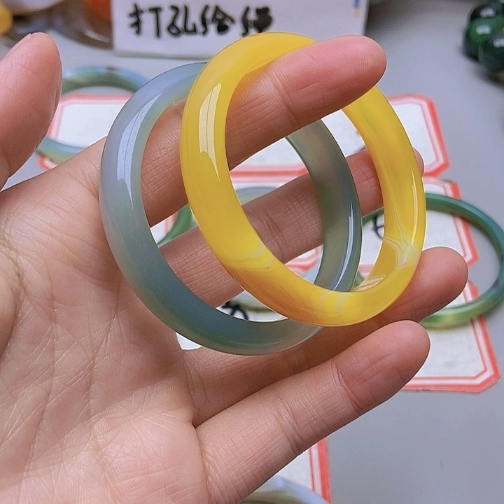 【闪购商品】玛瑙/玉髓未镶嵌珠宝半成品海*