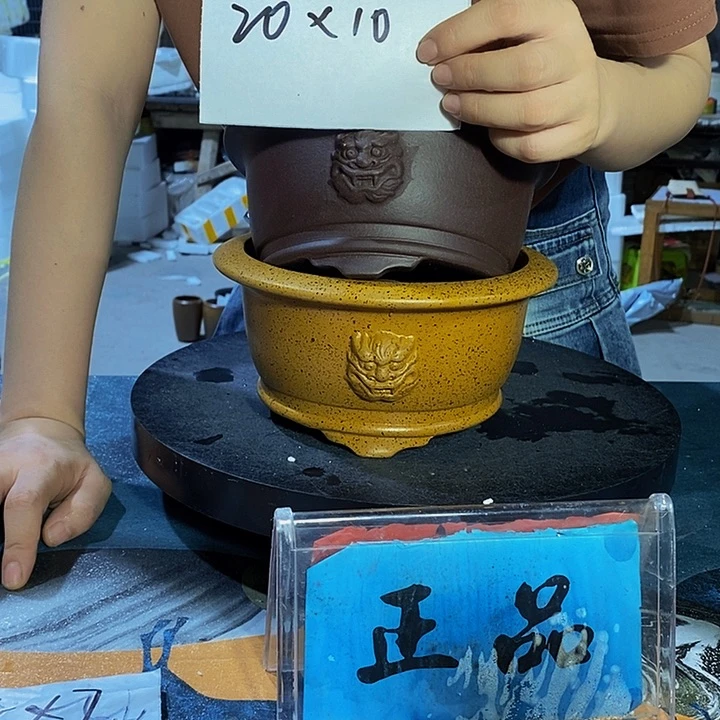 紫砂花盆紫砂艺术