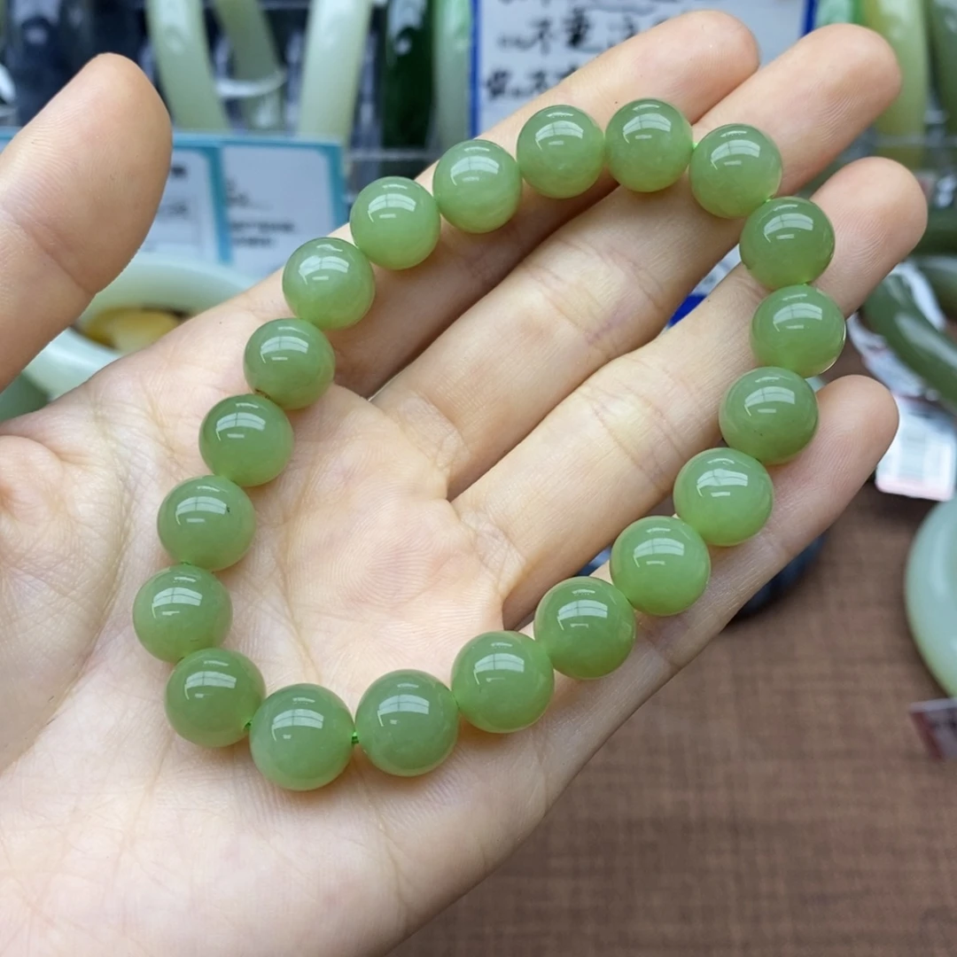 A***_未镶嵌手串和田玉卡10