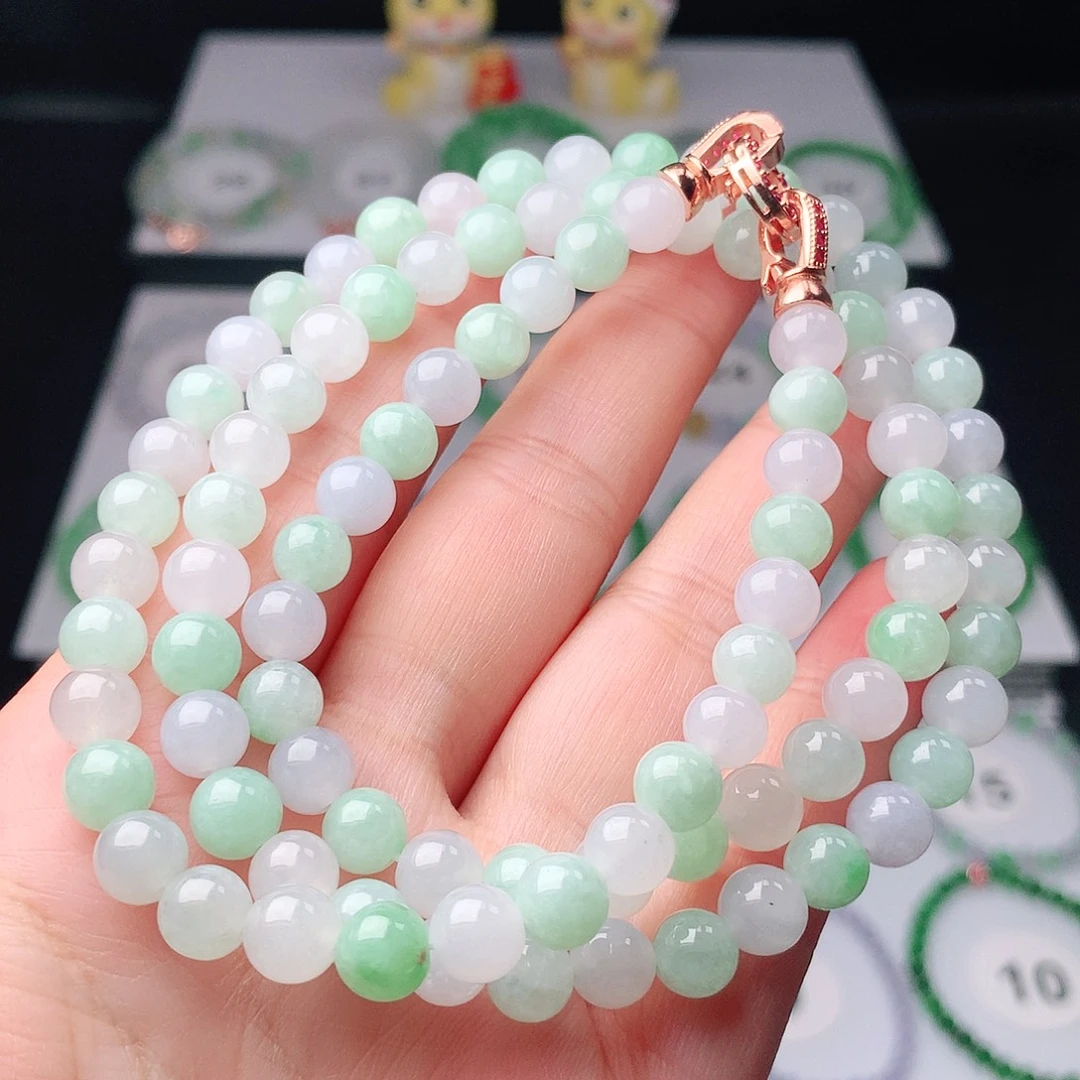 翡翠未镶嵌手链翡翠