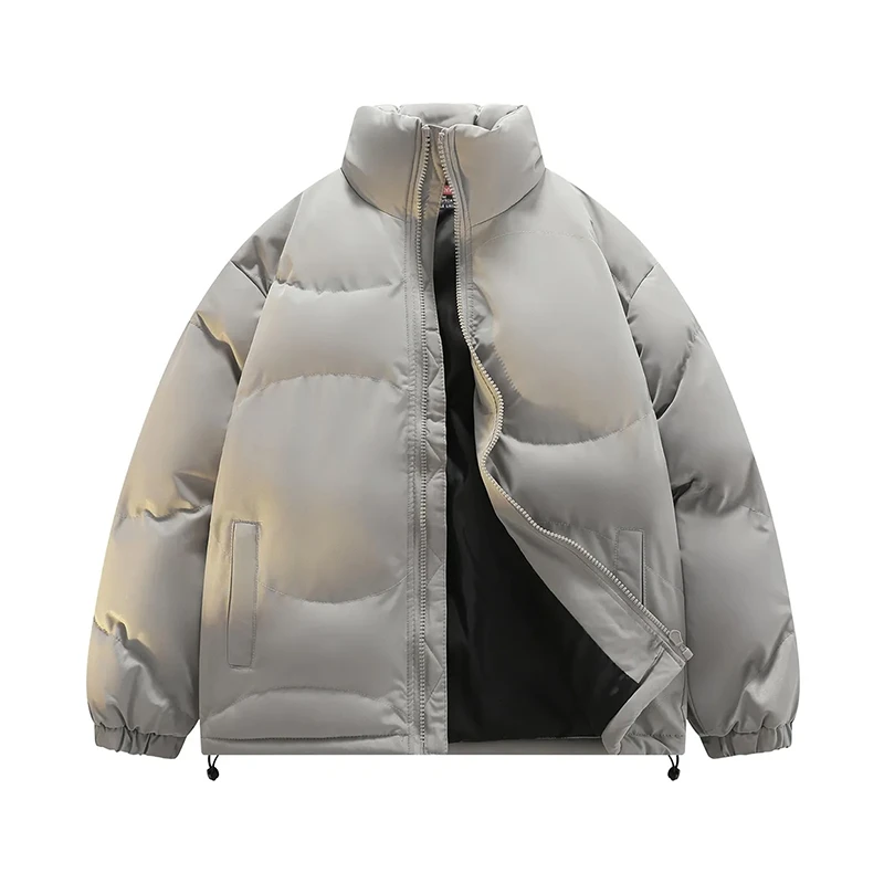 不规则超充棉棉服男女同款冬季外套-8878