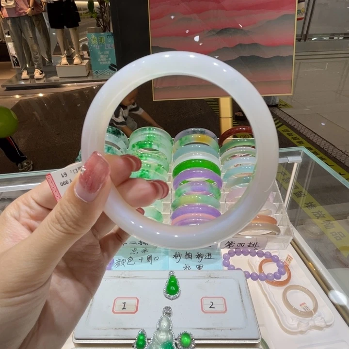 翡翠手镯未镶嵌0202