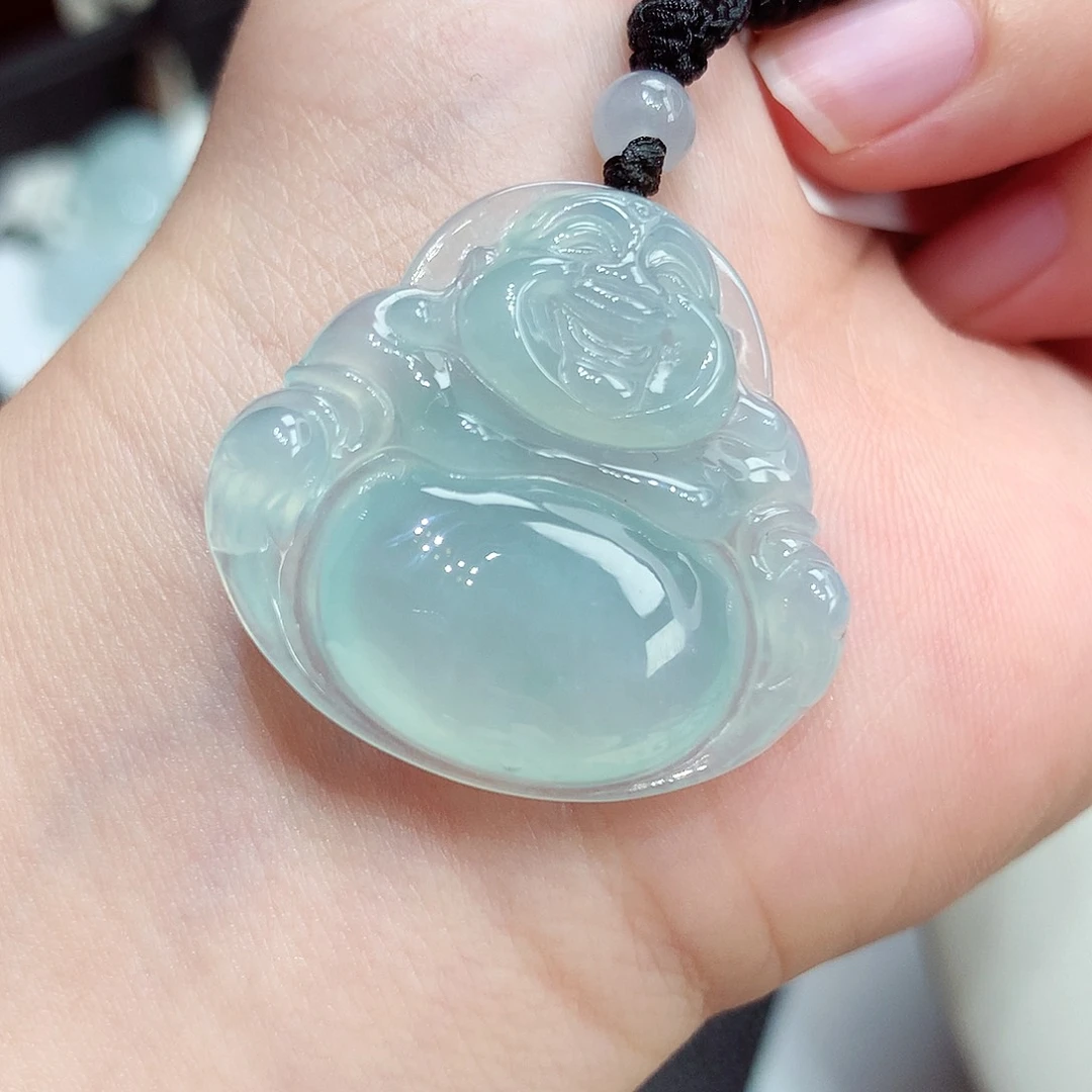 颈饰未镶嵌翡翠翡翠37，29.3/31/6.1