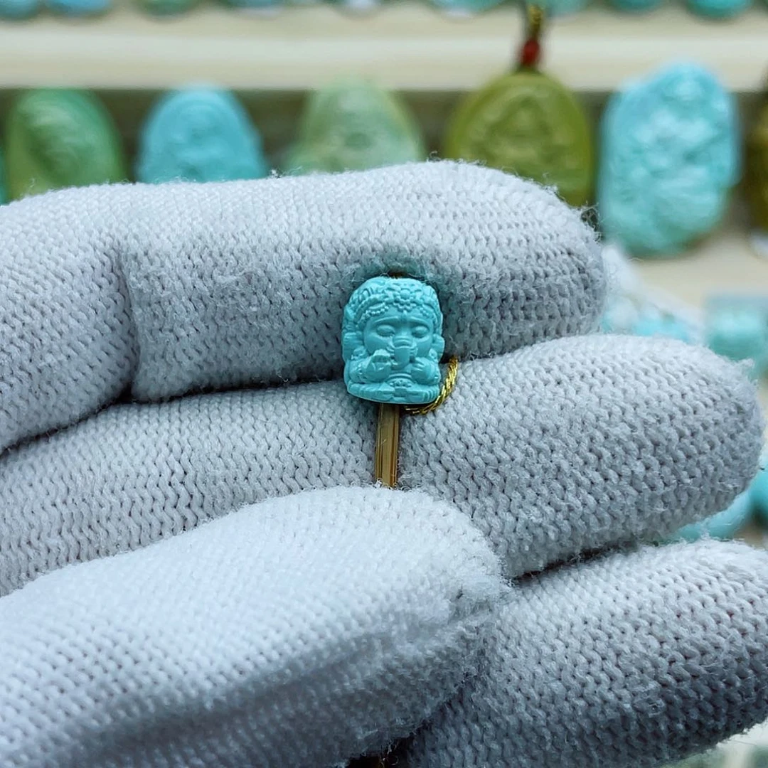 未镶嵌绿松石珠宝奇石H*H