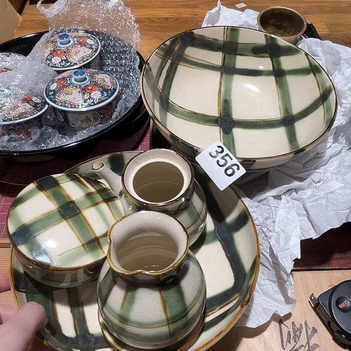 瓷片呀工艺品摆件瓷器摆件正能量
