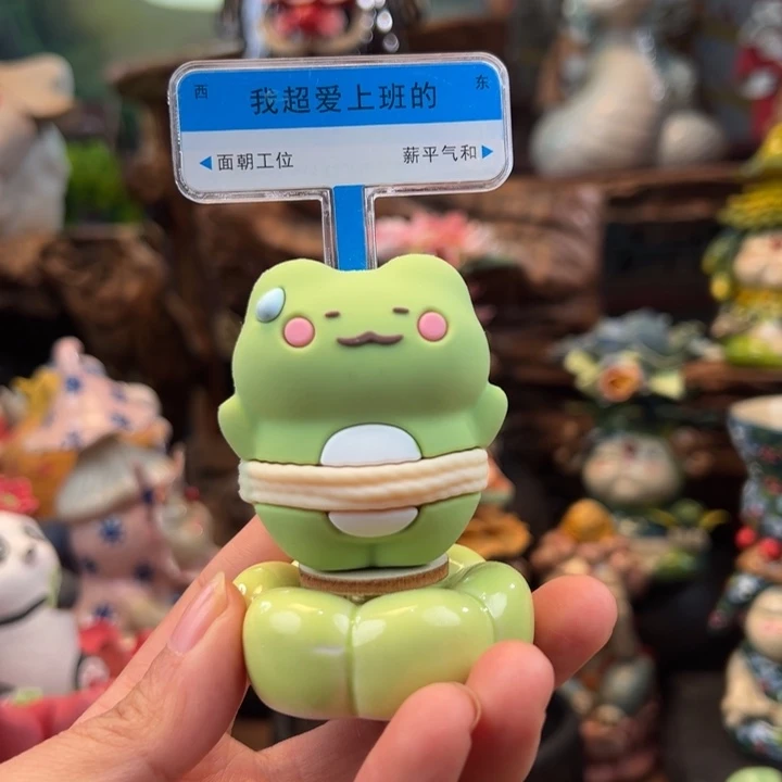 陶摆件小镇青花每日有新品