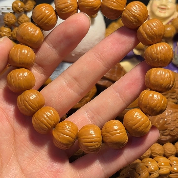 橄榄核手串/手链猴头南瓜素串