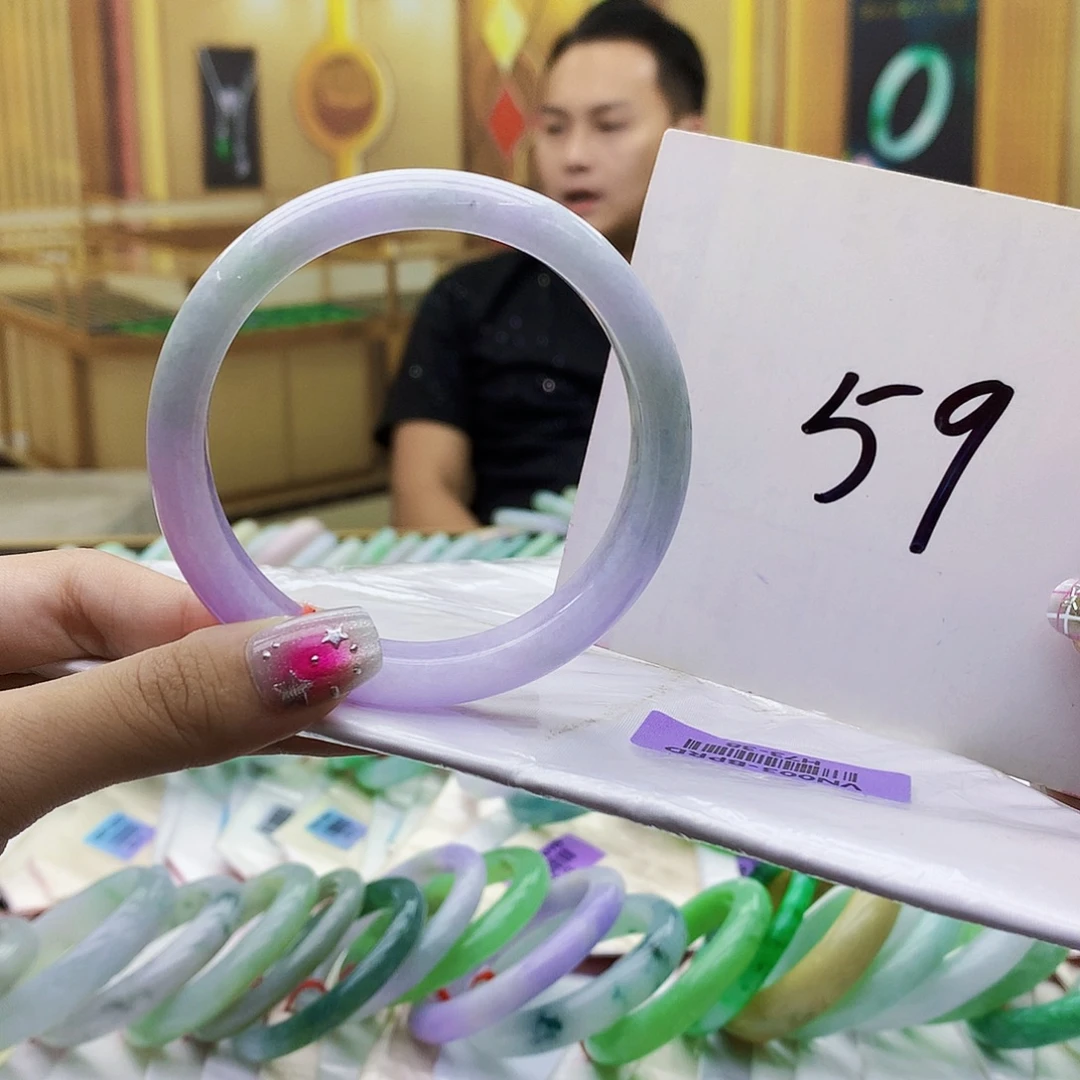 翡翠未镶嵌手镯bbb
