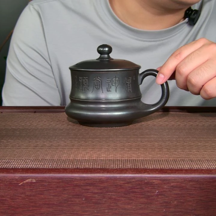 茶杯紫砂高货放漏