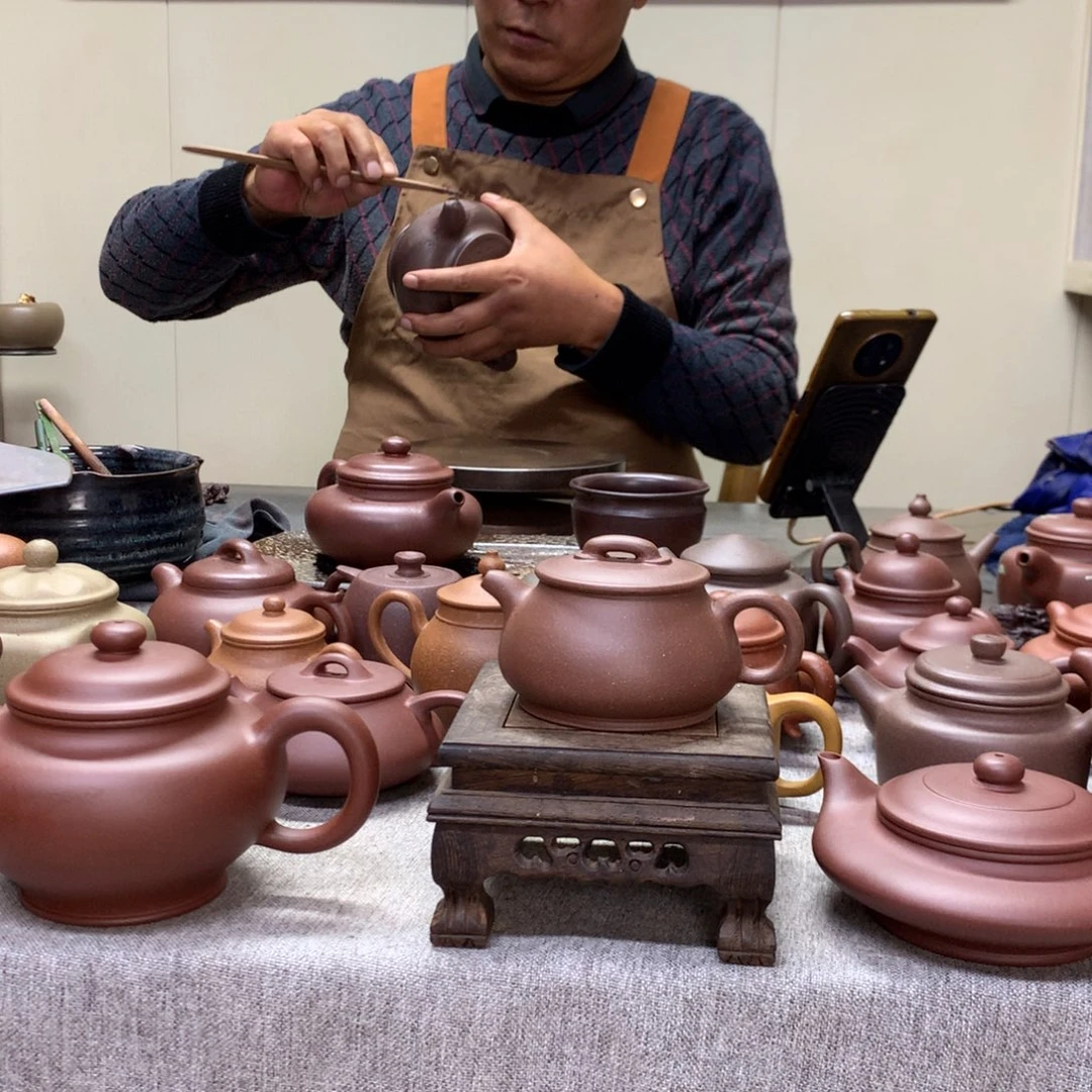 茶壶紫泥儒相150 C半手工制作