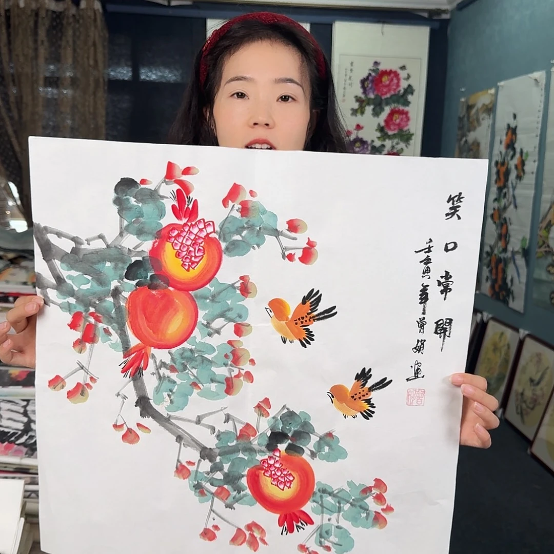 纯手绘的好看作品
