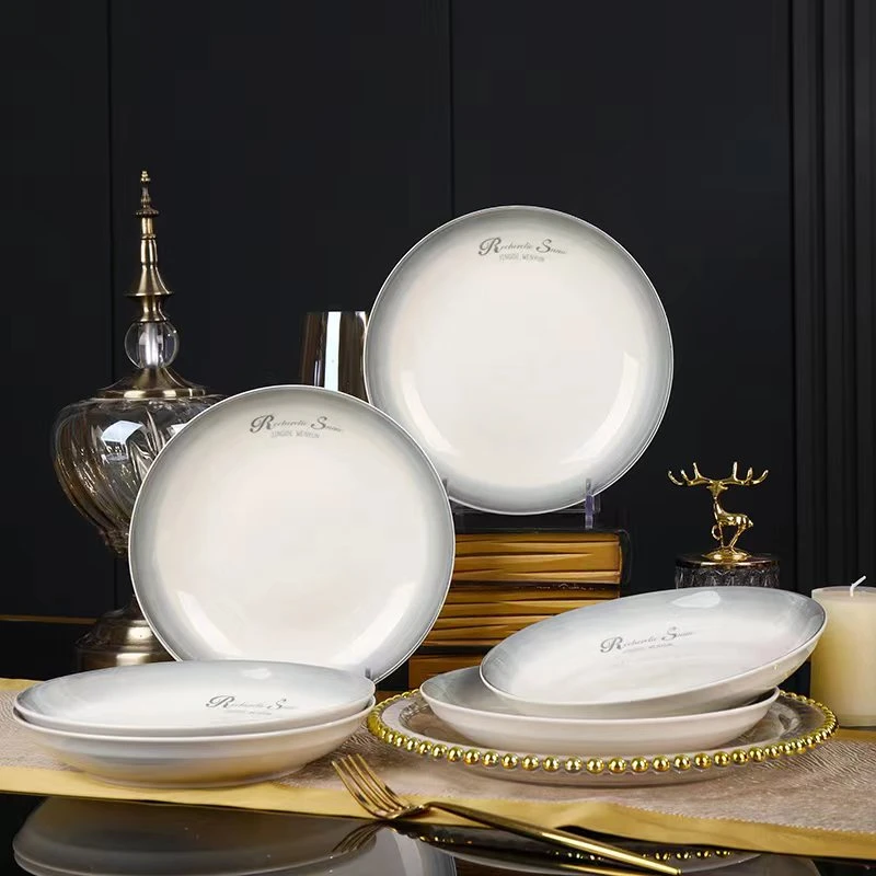 8英寸渐变色圆盘6个，破损补发有问题联系客服包满意