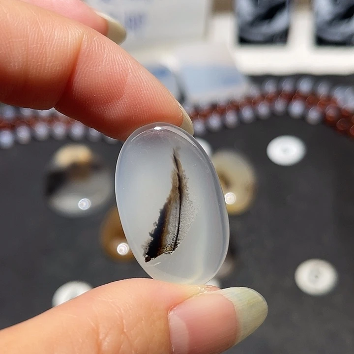 玛瑙/玉髓未镶嵌吊坠(不含链)