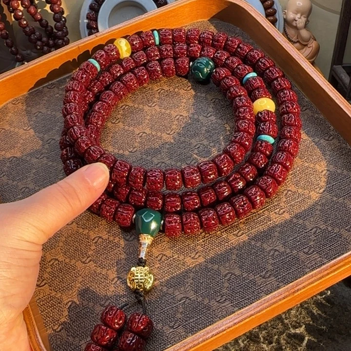 金刚菩提吊坠12mm一代龙108