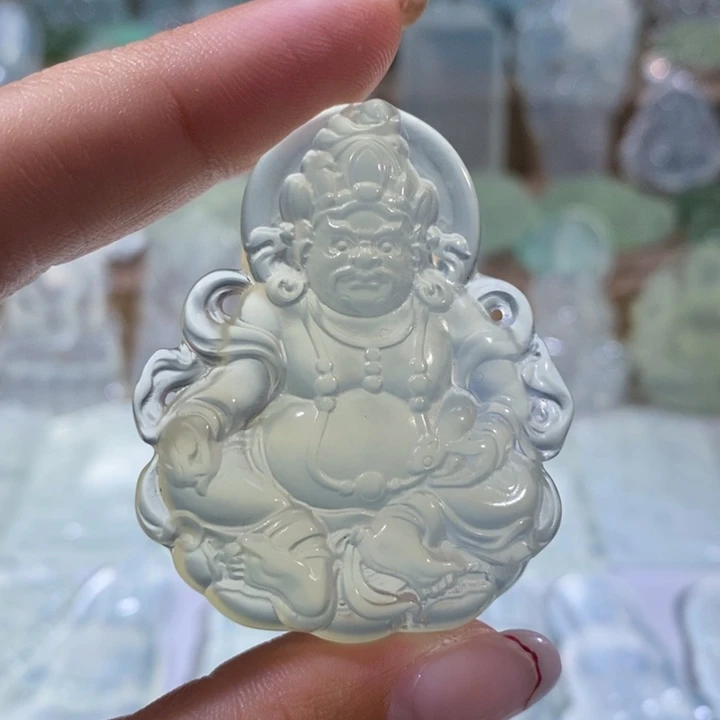 岫玉未镶嵌吊坠吊坠